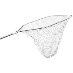 Select landing net, medium aluminum Handle length - 120 cm, Dimensions (H / W) - 55/55 cm Select landing net, medium aluminum Handle length - 120 cm, Dimensions (H / W) - 55/55 cm