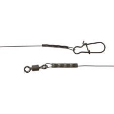 Повідець Select титановий 17cm 7kg/0.28mm з вертлюгом