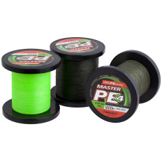 Шнур Select Master PE 1000m 0.24мм 29кг темн.-зел. Шнур Select Master PE 1000m 0.24мм 29кг темн.-зел.