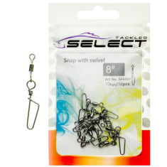 Вертлюжок с застежкой Select SF0037 size 2, 10 шт.