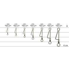 Застежка Select SF116 size 0, 10 шт.