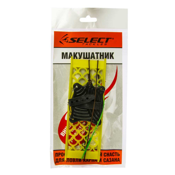 Оснащення Select Макушатник оснащений 60g 2 гачка Оснащення Select Макушатник оснащений 60g 2 гачка