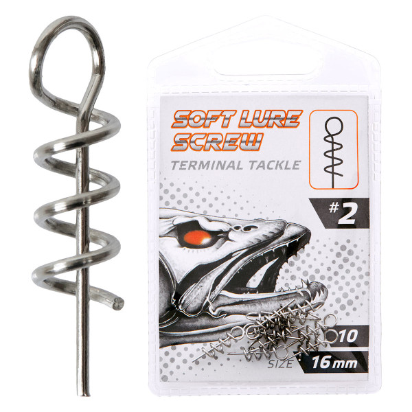 Штопор для силікону Select Soft Lure Screw #2/0 42mm (3 шт/уп.)