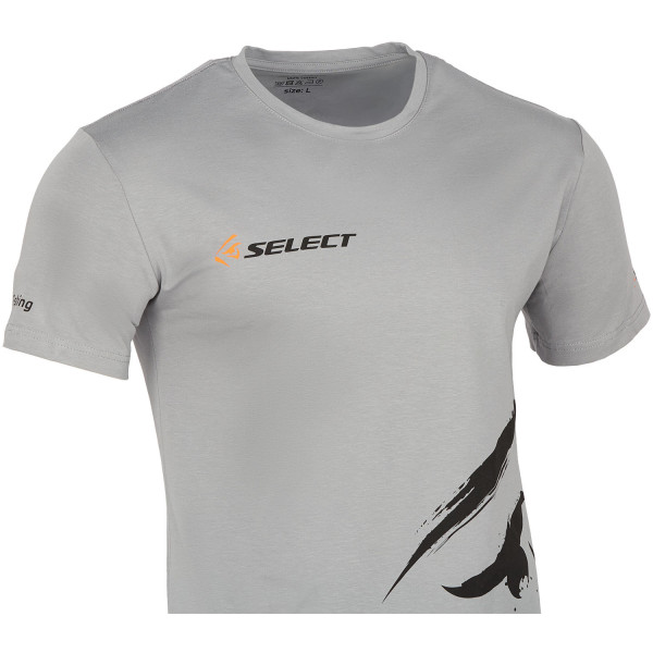 Футболка Select Fish Logo M ц:gray