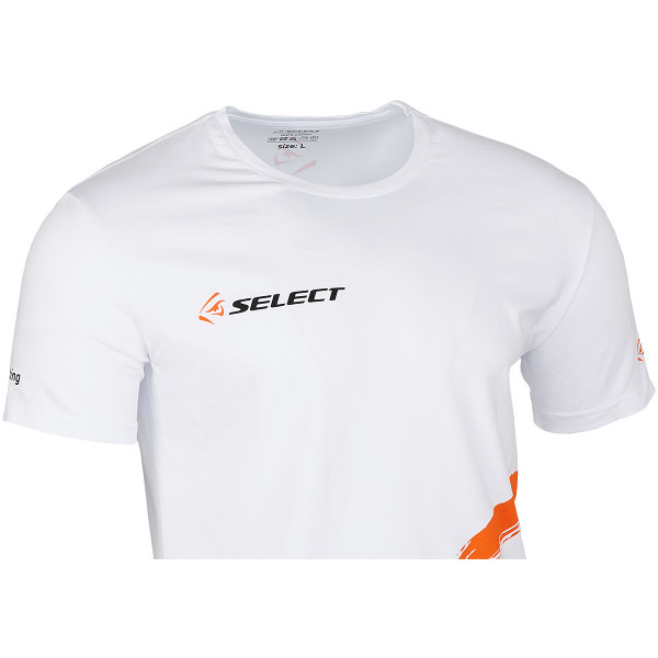 Футболка Select Fish Logo S ц:white