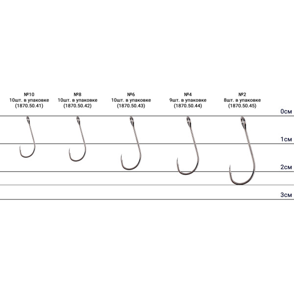 Крючок Select MJ-59 Micro jig special 10, 10 шт/уп