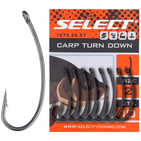 Hook Select Сarp Turn Down 4, 10 pcs / pack