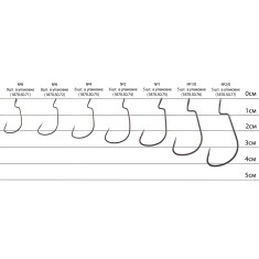 Гачок Select WH-110 #1 (5 шт/уп)