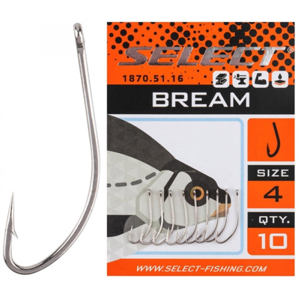 Select Bream Hook 8,10 / pk