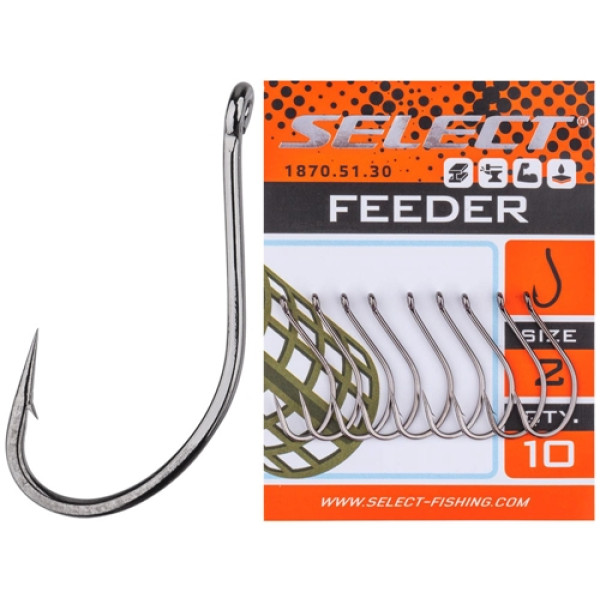Крючок Select Feeder 6,10 шт/уп