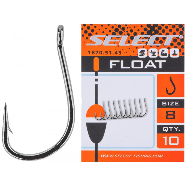 Select Float Hook 8,10 pcs / pack