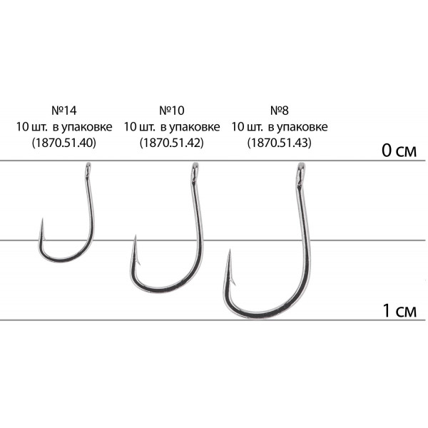 Select Float Hook 8,10 pcs / pack