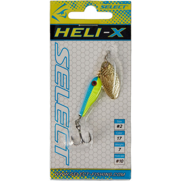 Блесна Select Heli-X №2 7.0g #17