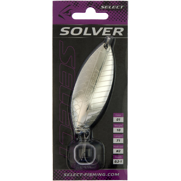 Блешня Select Solver 10.0g 71mm #01