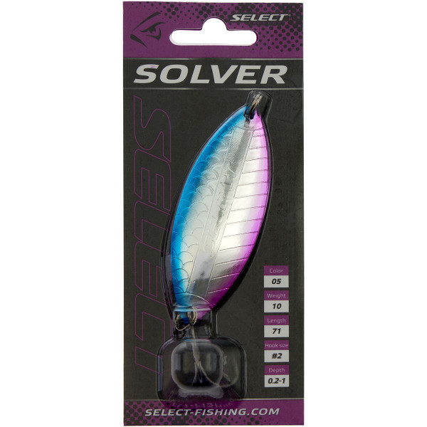 Блешня Select Solver 10.0g 71mm #05