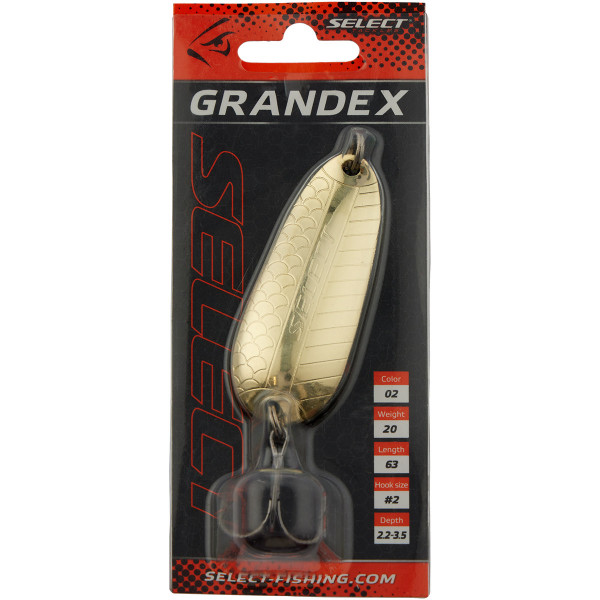 Блешня Select Grandex 20.0g 63mm #02