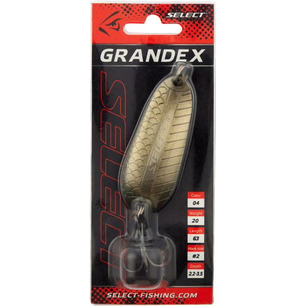 Блешня Select Grandex 20.0g 63mm #04