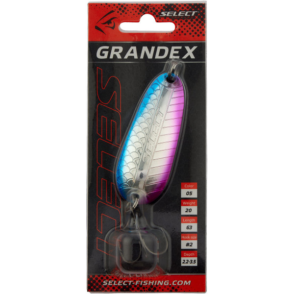 Блесна Select Grandex 20.0g 63mm #05