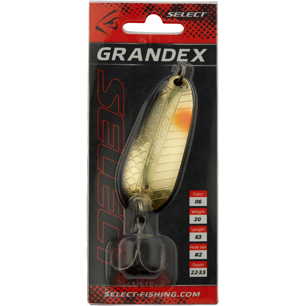 Блесна Select Grandex 20.0g 63mm #06