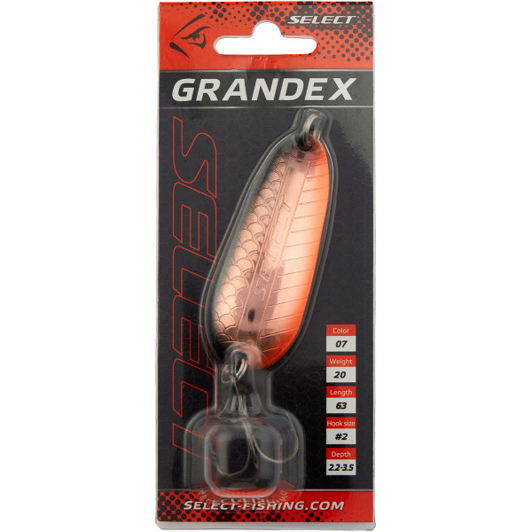 Блесна Select Grandex 20.0g 63mm #07