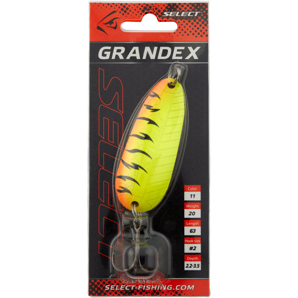 Блесна Select Grandex 20.0g 63mm #11