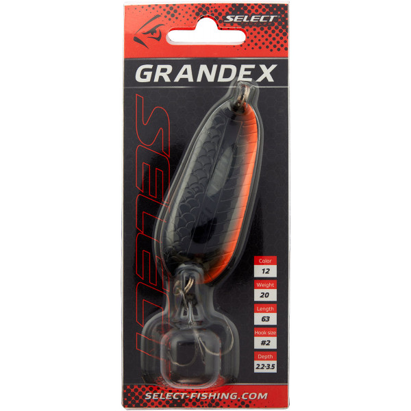 Блешня Select Grandex 20.0g 63mm #12