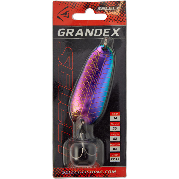 Блесна Select Grandex 20.0g 63mm #14