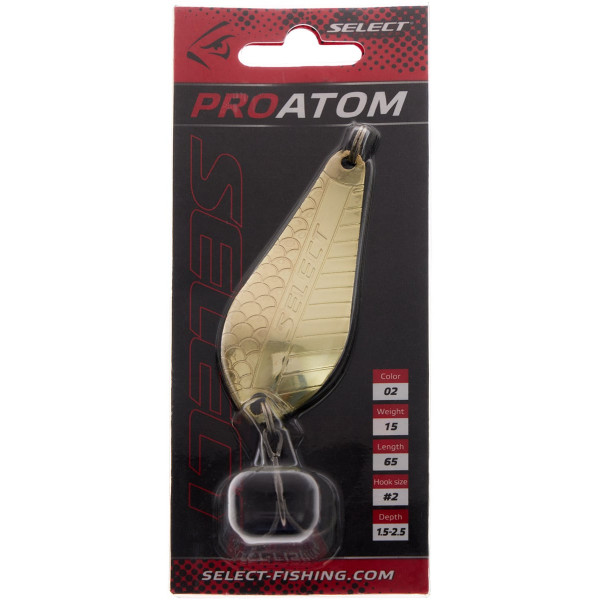 Блешня Select ProAtom 15.0g 65mm #02