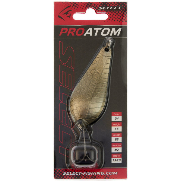 Блесна Select ProAtom 15.0g 65mm #04