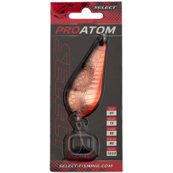 Блешня Select ProAtom 15.0g 65mm #07