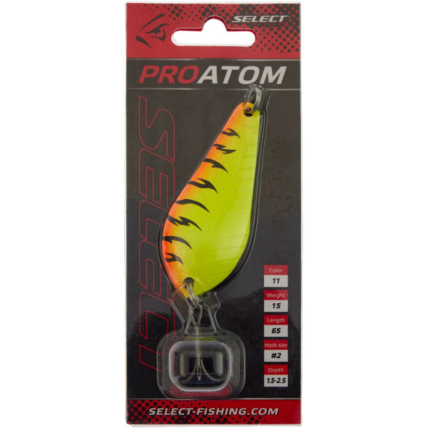 Блешня Select ProAtom 15.0g 65mm #11