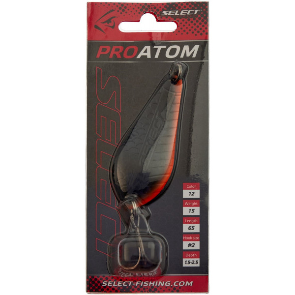 Блешня Select ProAtom 15.0g 65mm #12