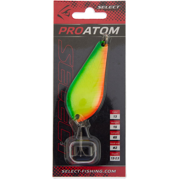 Блешня Select ProAtom 15.0g 65mm #13