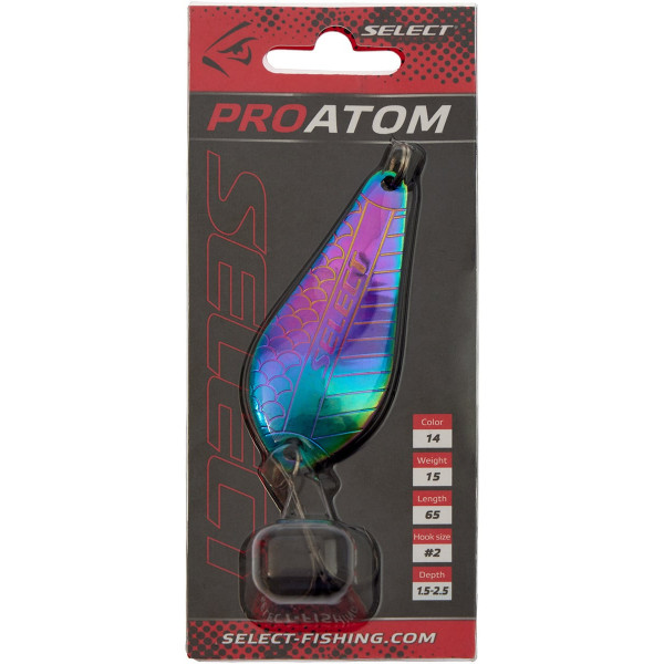 Блесна Select ProAtom 15.0g 65mm #14