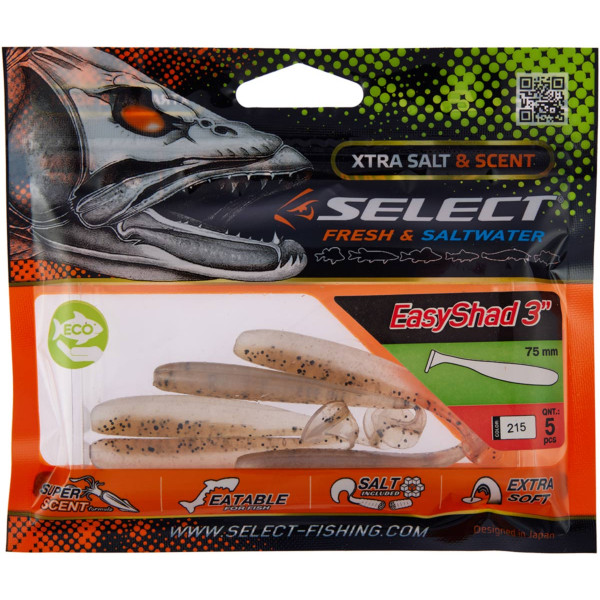 Силикон Select Easy Shad 3" #215 (5 шт/уп)