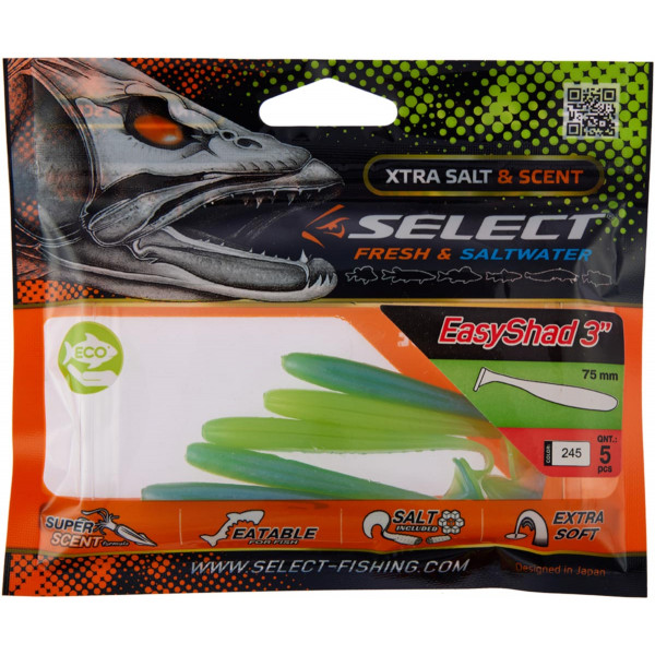 Силикон Select Easy Shad 3" #245 (5 шт/уп)