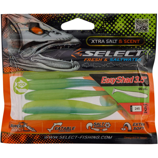 Силикон Select Easy Shad 3.5" #245 (5 шт/уп)