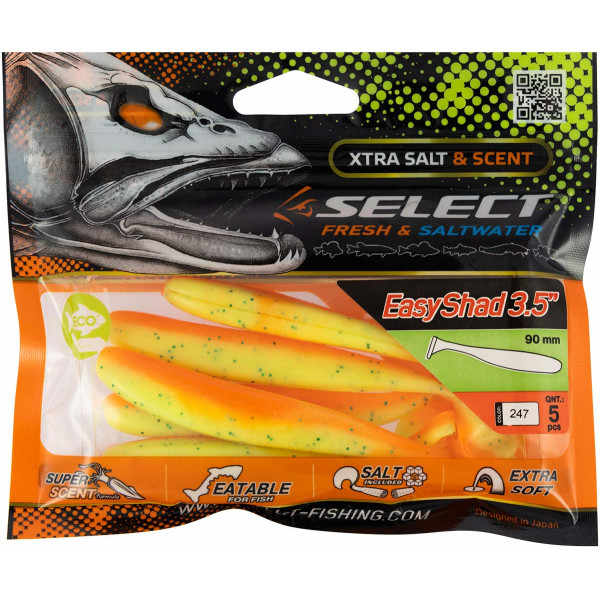 Силикон Select Easy Shad 3.5" #247 (5 шт/уп)