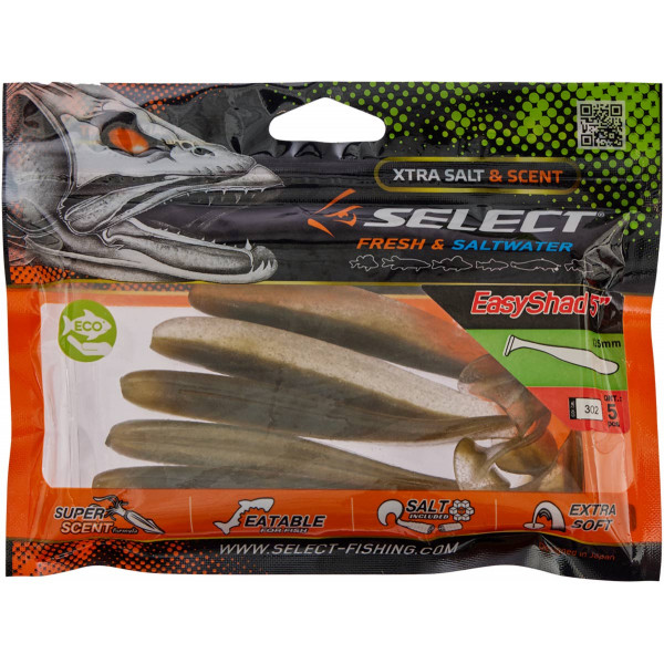 Силикон Select Easy Shad 5" #302 (5 шт/уп)