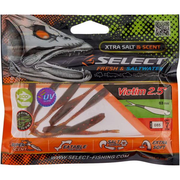 Силікон Select Victim V-Tail 2.5" #085 (7 шт/уп)
