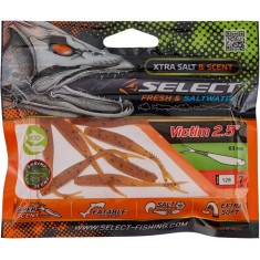 Силікон Select Victim V-Tail 2.5" #128 (7 шт/уп)