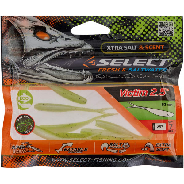 Силикон Select Victim V-Tail 2.5" #257 (7 шт/уп)