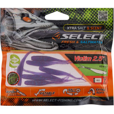 Силікон Select Victim V-Tail 2.5" #800 (7 шт/уп)