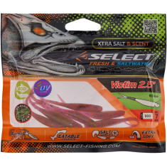 Силікон Select Victim V-Tail 2.5" #900 (7 шт/уп)