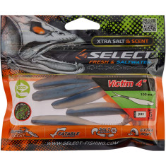 Силикон Select Victim V-Tail 4" #301 (5 шт/уп)