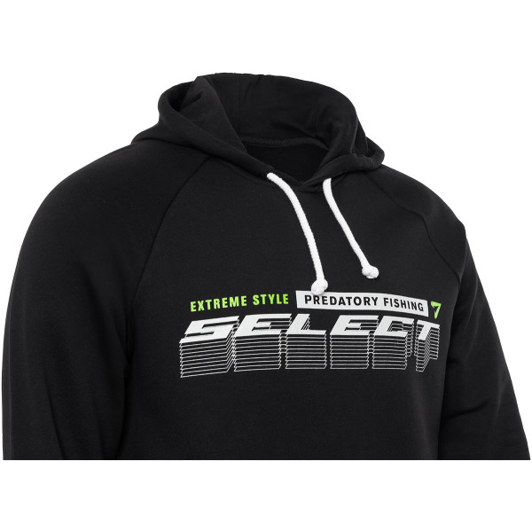 Реглан Select Hoodie Graded Logo Grey Global XL Black