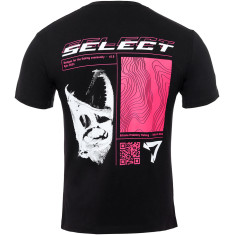 Футболка Select T-Shirt Lines Fish XL Black