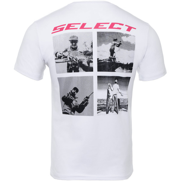 Футболка Select T-Shirt Fisherman XL White
