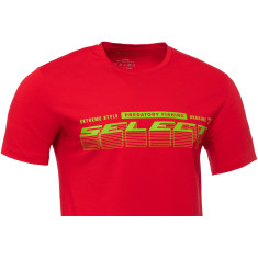 Футболка Select T-Shirt Graded Logo XXL Red
