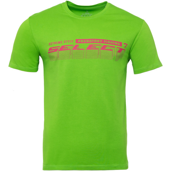 Футболка Select T-Shirt Graded Logo Lime Global XXL Lime